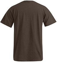 Men’s Premium-T-Shirt, brown, Gr. L 