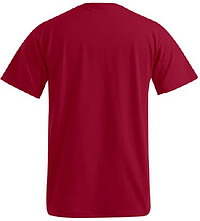 Men’s Premium-T-Shirt, cherry berry, Gr. L 