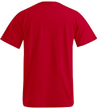 Men’s Premium-T-Shirt, fire red, Gr. L 