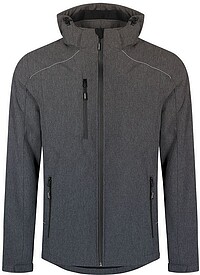 Men’s Softshell-​Jacket, heather grey, Gr. 2XL