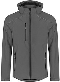 Men’s Softshell-​Jacket, steel gray, Gr. XL