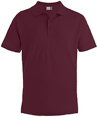 Men’s Superior Polo-​Shirt, burgundy, Gr. S