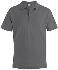 Men’s Superior Polo-​Shirt, steel gray, Gr. XS