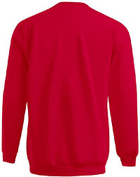 Men’s Sweater, fire red, Gr. M 