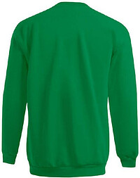 Men’s Sweater, kelly green, Gr. 5XL 
