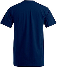 Premium V-Neck-T-Shirt, navy, Gr. 4XL 