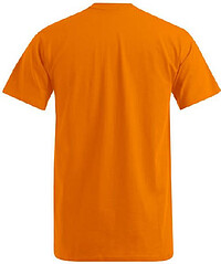 Premium V-Neck-T-Shirt, orange, Gr. M 