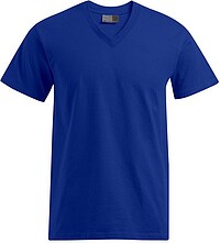 Premium V-​Neck-​T-Shirt, royal, Gr. 4XL