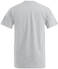 Premium V-Neck-T-Shirt, sports grey, Gr. 2XL 