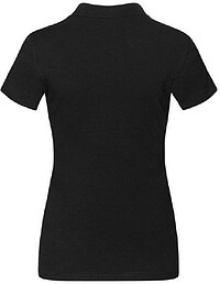 Women’s Jersey Polo-Shirt, black, Gr. 2XL 