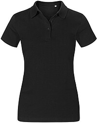 Women’s Jersey Polo-​Shirt, black, Gr. 3XL