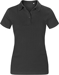 Women’s Jersey Polo-​Shirt, charcoal, Gr. XL