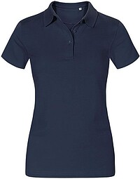 Women’s Jersey Polo-​Shirt, navy, Gr. 3XL