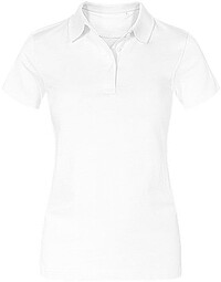 Women’s Jersey Polo-​Shirt, white, Gr. 3XL