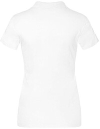 Women’s Jersey Polo-Shirt, white, Gr. 3XL 