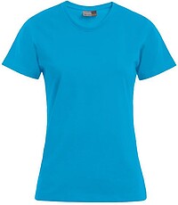 Women’s Premium-​T-Shirt, turquoise, Gr. 2XL