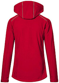 Women's Softshell-Jacket, fire red, Gr. L 