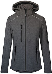 Women's Softshell-​Jacket, heather grey, Gr. L