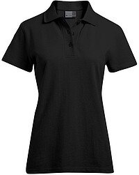 Women’s Superior Polo-​Shirt, black, Gr. 2XL