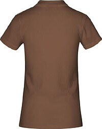Women’s Superior Polo-Shirt, brown, Gr. XL 