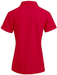 Women’s Superior Polo-Shirt, fire red, Gr. M 