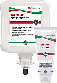 Hautpflegecreme Stokolan® Sensitive PURE, 1 Liter 
