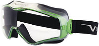 Vollsichtbrille 6X3, PC, klar, grau/​grün