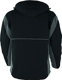 Qualitex-Softshelljacke 2010, schwarz/grau, Gr. 4XL 