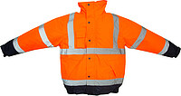 Warnschutz-​Pilotenjacke 3-​5500WX, warnorange/​blau, Gr. 4XL