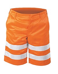 Warnschutz Shorts 5-​3060, leuchtorange, Gr. 44